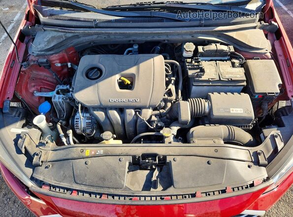 5NPD84LF7JH221696 2018 HYUNDAI ELANTRA Red უკანა სალონის ხედი