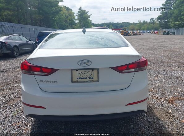 5NPD84LF7JH234352 2018 HYUNDAI ELANTRA White 