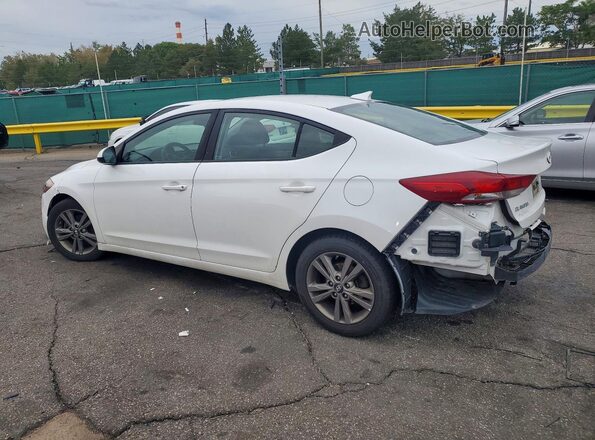 5NPD84LF7JH290811 2018 HYUNDAI ELANTRA White უკანა მარცხენა