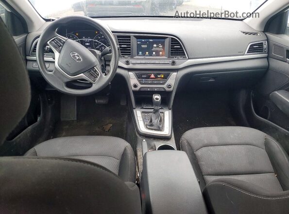 5NPD84LF7JH290811 2018 HYUNDAI ELANTRA White წინა პანელის ხედი
