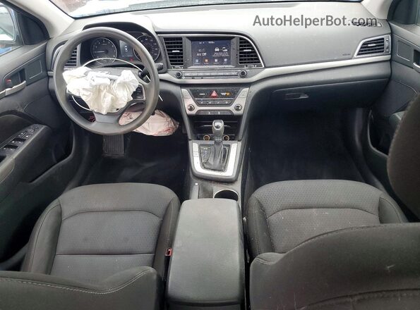 5NPD84LF7JH331583 2018 HYUNDAI ELANTRA Charcoal Widok deski rozdzielczej