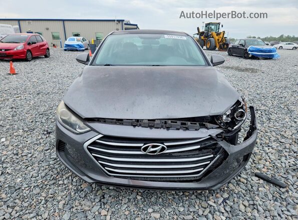 5NPD84LF7JH331583 2018 HYUNDAI ELANTRA Charcoal Widok z przodu