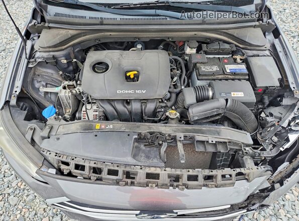 5NPD84LF7JH331583 2018 HYUNDAI ELANTRA Charcoal Widok wnętrza z tyłu