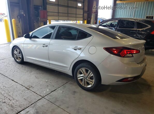5NPD84LF7KH425125 2019 HYUNDAI ELANTRA Silver Rear left