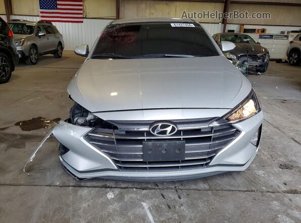 5NPD84LF7KH425125 2019 HYUNDAI ELANTRA Silver Front view