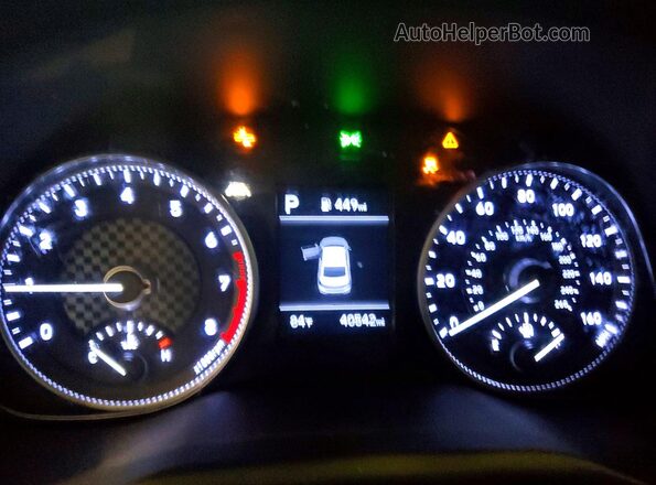 5NPD84LF7KH425125 2019 HYUNDAI ELANTRA Silver Instrument cluster view