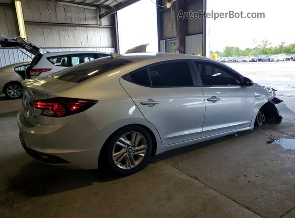 5NPD84LF7KH425125 2019 HYUNDAI ELANTRA Silver Rear right
