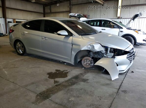 5NPD84LF7KH425125 2019 HYUNDAI ELANTRA Silver Front right