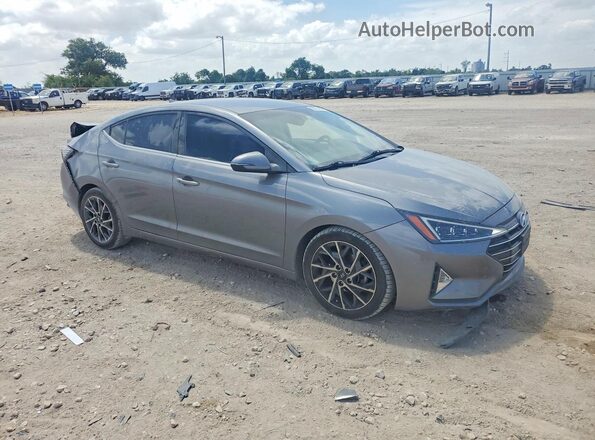 5NPD84LF7KH483610 2019 HYUNDAI ELANTRA Charcoal Передня права чверть