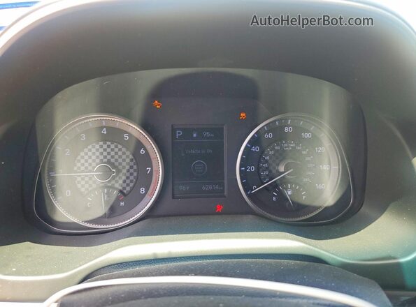 5NPD84LF7KH483610 2019 HYUNDAI ELANTRA Charcoal Вид щитка приладів