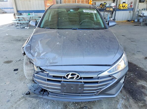 5NPD84LF7LH510015 2020 HYUNDAI ELANTRA Серый Вид спереди