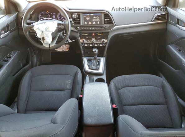 5NPD84LF7LH510015 2020 HYUNDAI ELANTRA Серый Вид панели приборов