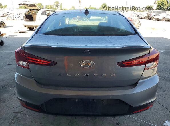 5NPD84LF7LH510015 2020 HYUNDAI ELANTRA Серый Вид сзади