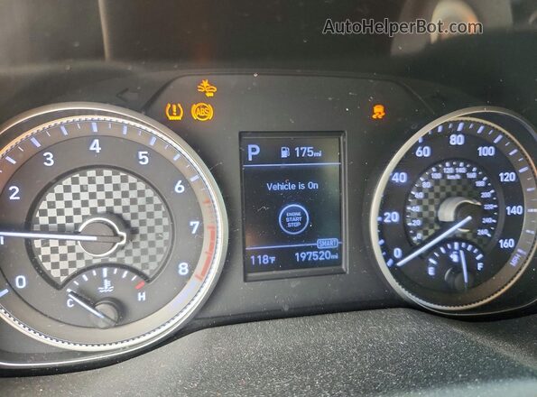 5NPD84LF7LH533746 2020 HYUNDAI ELANTRA Red Սարքավորումների վահանակի տեսք