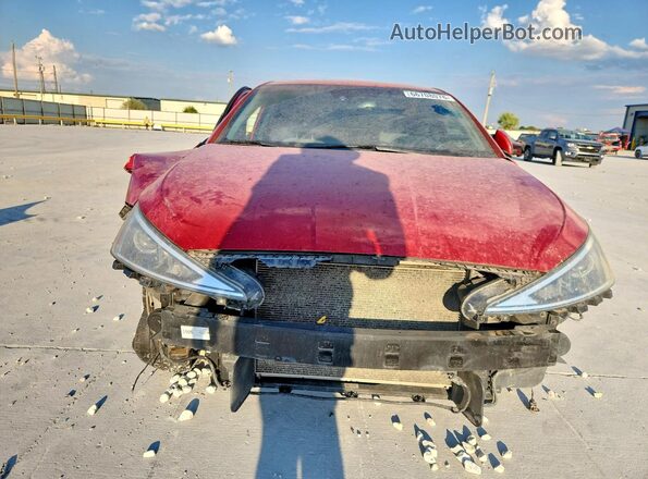 5NPD84LF7LH533746 2020 HYUNDAI ELANTRA Red Դիմացի տեսք
