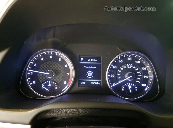 5NPD84LF7LH537747 2020 HYUNDAI ELANTRA Black ხელსაწყოთა პანელის ხედი