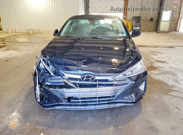 5NPD84LF7LH537747 2020 HYUNDAI ELANTRA Black წინა ხედი