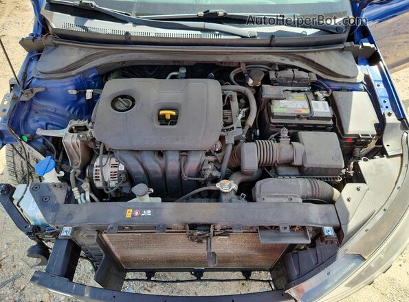 5NPD84LF7LH542656 2020 HYUNDAI ELANTRA Blue უკანა სალონის ხედი