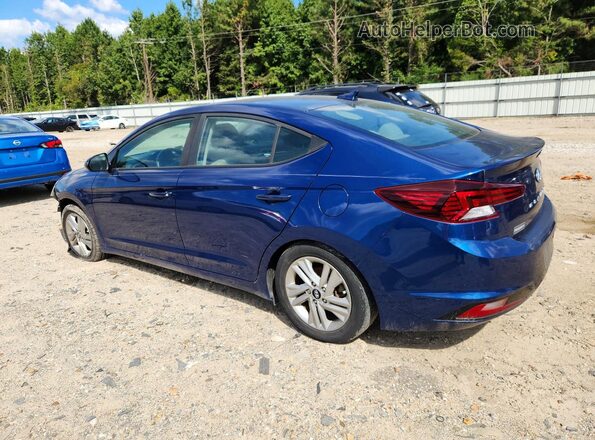 5NPD84LF7LH542656 2020 HYUNDAI ELANTRA Blue უკანა მარცხენა
