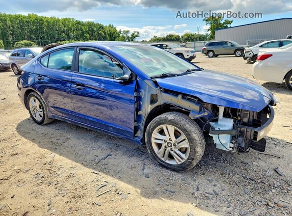 5NPD84LF7LH542656 2020 HYUNDAI ELANTRA Blue წინა მარჯვენა