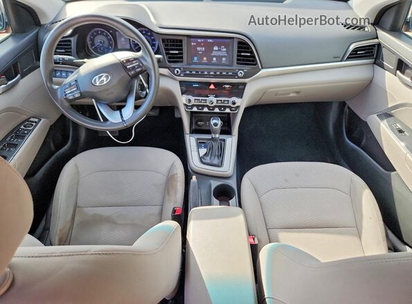 5NPD84LF7LH551731 2020 HYUNDAI ELANTRA Red წინა პანელის ხედი
