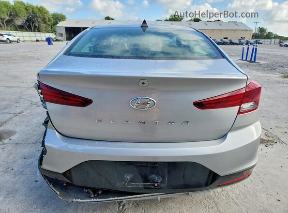 5NPD84LF7LH558923 2020 HYUNDAI ELANTRA Gray Rear view