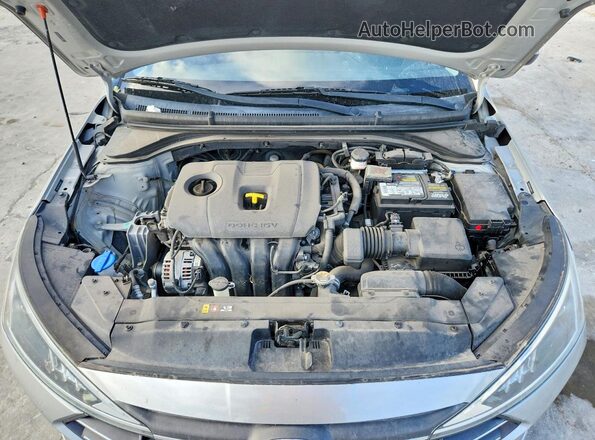 5NPD84LF7LH558923 2020 HYUNDAI ELANTRA Gray Rear interior view