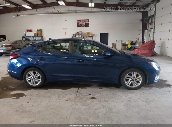 5NPD84LF7LH597821 2020 HYUNDAI ELANTRA Синий 