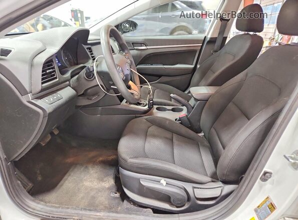 5NPD84LF7LH631448 2020 HYUNDAI ELANTRA White Вид салону спереду