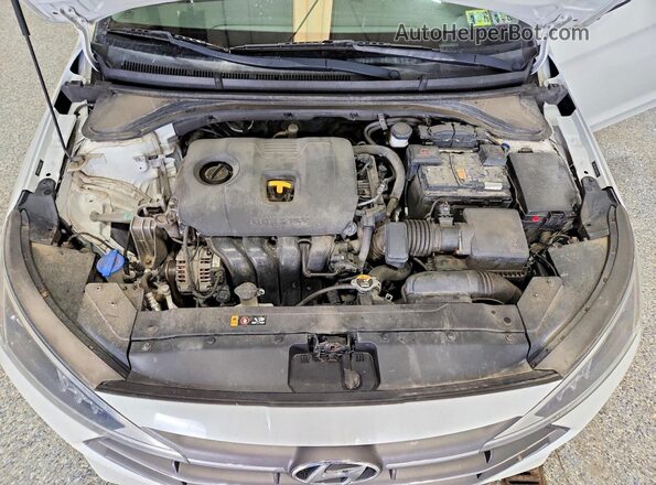 5NPD84LF7LH631448 2020 HYUNDAI ELANTRA White Вид задньої частини салону