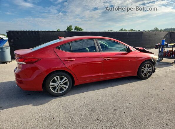 5NPD84LF8HH016169 2017 HYUNDAI ELANTRA Red Trasero derecho