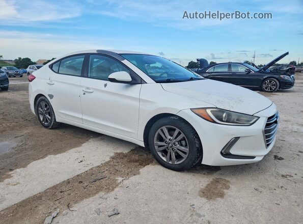 5NPD84LF8HH056882 2017 HYUNDAI ELANTRA White Передня права чверть