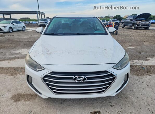 5NPD84LF8HH056882 2017 HYUNDAI ELANTRA White Вид спереду