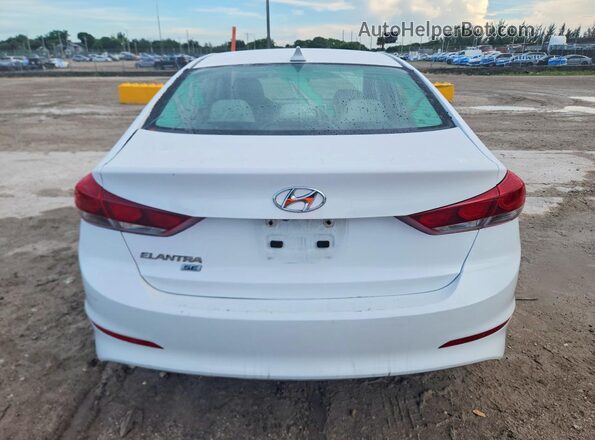 5NPD84LF8HH056882 2017 HYUNDAI ELANTRA White Вид ззаду