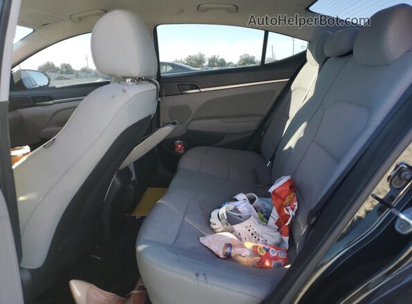 5NPD84LF8HH058518 2017 HYUNDAI ELANTRA Black Вид задніх сидінь
