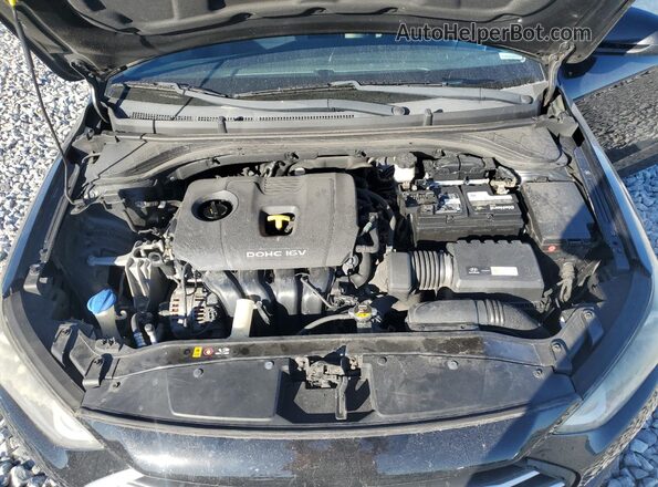 5NPD84LF8HH058518 2017 HYUNDAI ELANTRA Black Вид задньої частини салону