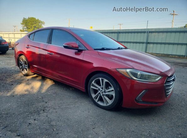 5NPD84LF8HH107877 2017 HYUNDAI ELANTRA Red Առջևի աջ