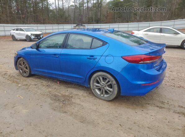 5NPD84LF8HH146839 2017 HYUNDAI ELANTRA Blue უკანა მარცხენა
