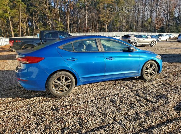 5NPD84LF8HH146839 2017 HYUNDAI ELANTRA Blue უკანა მარჯვენა