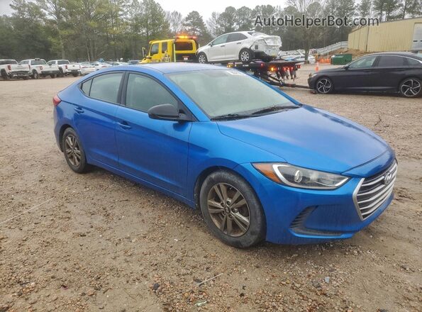 5NPD84LF8HH146839 2017 HYUNDAI ELANTRA Blue წინა მარჯვენა