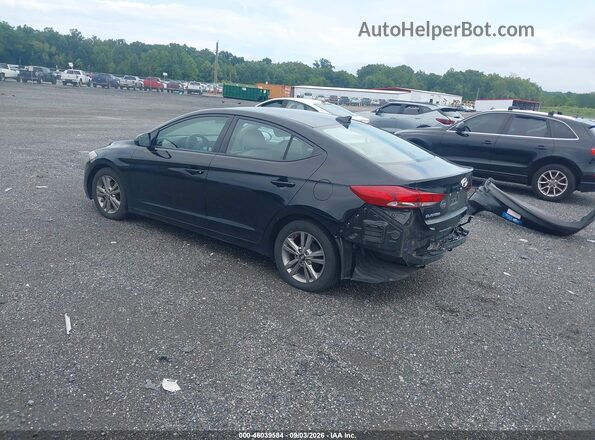 5NPD84LF8HH168386 2017 HYUNDAI ELANTRA Black Задня ліва чверть