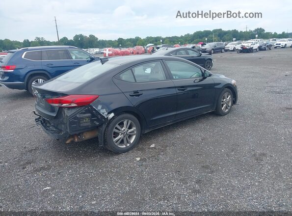5NPD84LF8HH168386 2017 HYUNDAI ELANTRA Black Задня права чверть