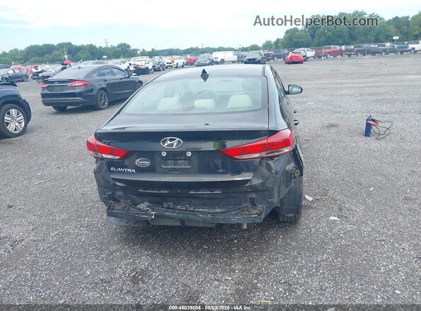 5NPD84LF8HH168386 2017 HYUNDAI ELANTRA Black Вид спереду