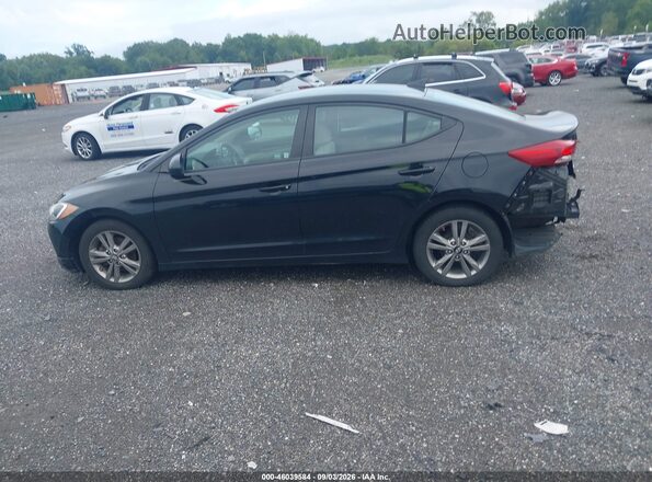 5NPD84LF8HH168386 2017 HYUNDAI ELANTRA Black Панорамний вид салону 360°