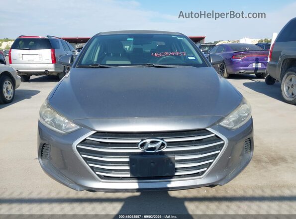 5NPD84LF8JH315795 2018 HYUNDAI ELANTRA Gray Vista frontal