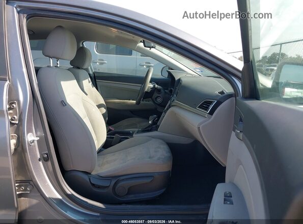 5NPD84LF8JH315795 2018 HYUNDAI ELANTRA Gray Vista interior delantera