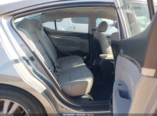 5NPD84LF8JH315795 2018 HYUNDAI ELANTRA Gray Vista de la etiqueta del VIN