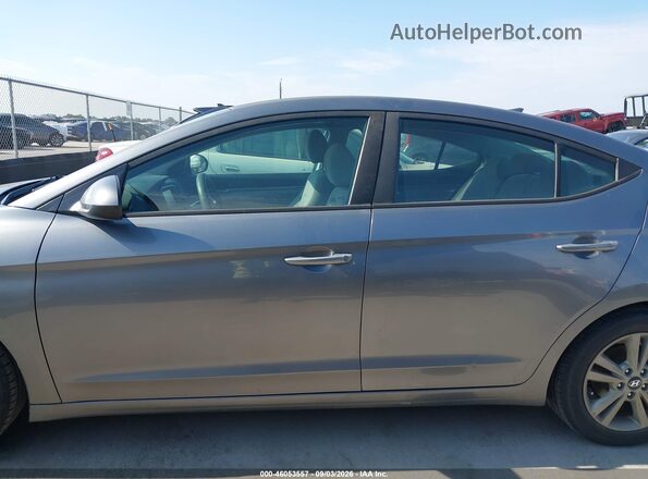 5NPD84LF8JH315795 2018 HYUNDAI ELANTRA Gray 