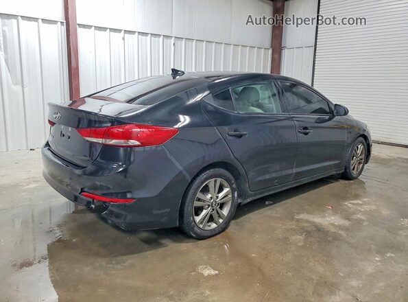 5NPD84LF8JH337134 2018 HYUNDAI ELANTRA Black Tył prawy