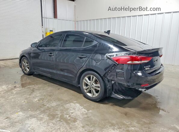 5NPD84LF8JH337134 2018 HYUNDAI ELANTRA Black Tył lewy